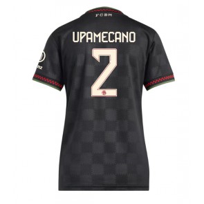 Lacne Ženy Futbalové dres Bayern Munich Dayot Upamecano #2 2025-26 Krátky Rukáv - Tretina